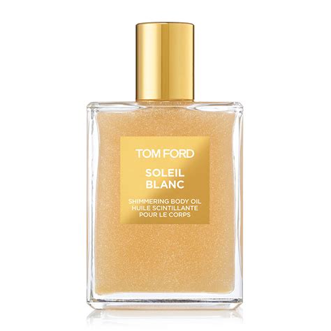 tom ford soleil blanc shimmering body oil in box|body shimmer sephora.